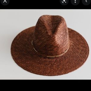 GIGI PIP Brown Woven Hat